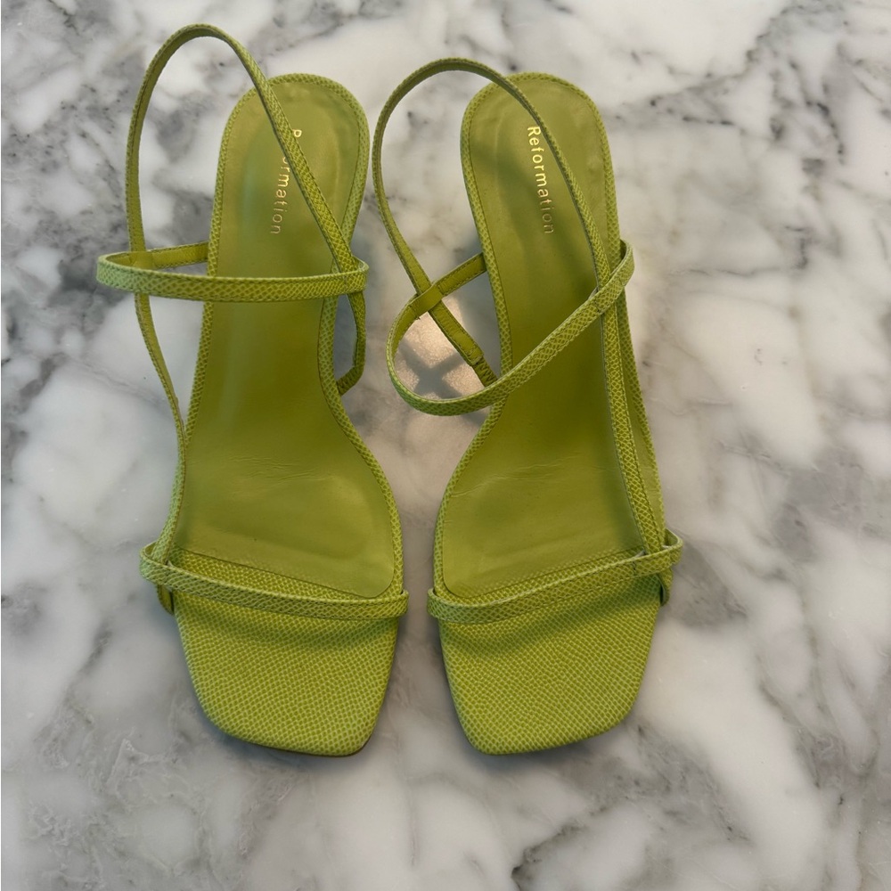 Reformation Kitten Heels